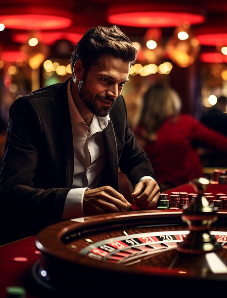 Antarmuka roulette gmwin di ponsel Android